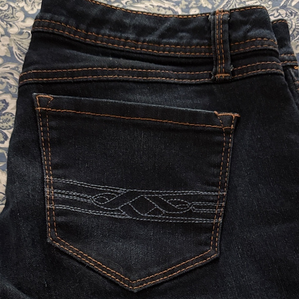 a.n.a Women's Dark Navy Boot Cut Jeans SZ10